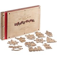 новогодняя книга «щелкунчик» с подвесками
